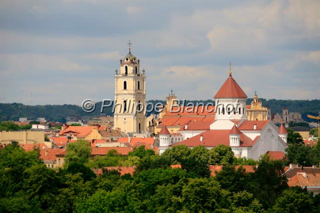 lituanie vilnius 1.JPG - Vue gÈnÈrale de VilniusLituanie